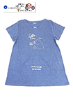 お散歩もお買い物もこのまま行けちゃう 婦人Tシャツエプロン 天竺 クマの詳細画面へ