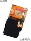 GUNZE(グンゼ)SABRINAふんわりあったか 婦人裏起毛フットレス 10分丈110デニール相当の詳細画面へ