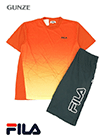 GUNZE(グンゼ)FILA(フィラ)紳士半袖・半パンツパジャマ グラデーションの詳細画面へ