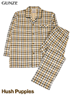 GUNZE(グンゼ)Hush Puppies(ハッシュパピー)紳士長袖・長パンツパジャマ チェック柄の詳細画面へ