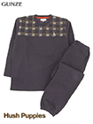 GUNZE(グンゼ)Hush Puppies(ハッシュパピー)紳士長袖・長パンツパジャマの詳細画面へ