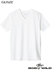 GUNZE(グンゼ)BODYWILD 紳士VネックTシャツ 天竺の詳細画面へ