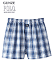 GUNZE(グンゼ)POLO(ポロ)紳士トランクス(前あき) チェックの詳細画面へ