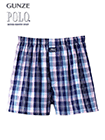 GUNZE(グンゼ)POLO(ポロ)紳士トランクス(前あき) チェックの詳細画面へ