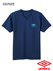 GUNZE(グンゼ)umbro(アンブロ)メンズVネックTシャツ メッシュの詳細画面へ