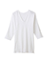 GUNZE(グンゼ)快適工房 婦人V型七分袖スリーマー やわらか素材のカラー　ホワイト 
