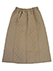 GUNZE(グンゼ)Tuche 婦人発熱キルティング ロングスカート バウンドヒーターのカラー　ベージュ 
