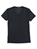 BREEZE/DRY(ブリーズドライ) サラサラ感5倍 紳士半袖V首Tシャツのカラー　ブラック 