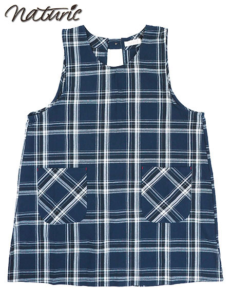 naturic ^Gv cotton100% `FbN S ԂGv 15570̃C摜