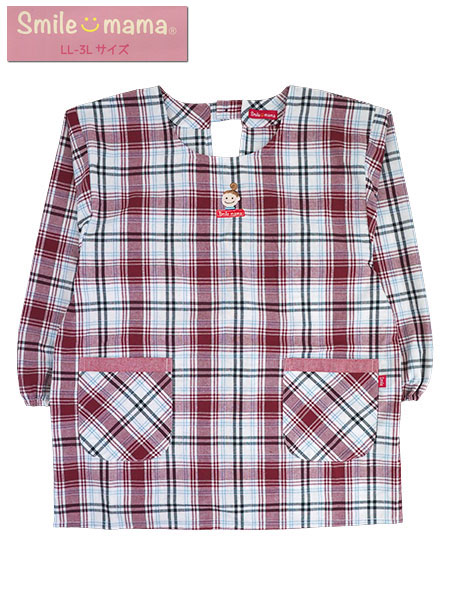 Smile mama(�X�}�C���}�}) ������B�� �������LL-3L�T�C�Y �`�F�b�N �E�G�X�g�R 26010�̃��C���摜