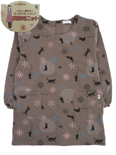 Hand Made �w�l���N�уj�b�g���B�� �w�{�^�� �l�R�Ɛ�̌����� 26532�̃��C���摜