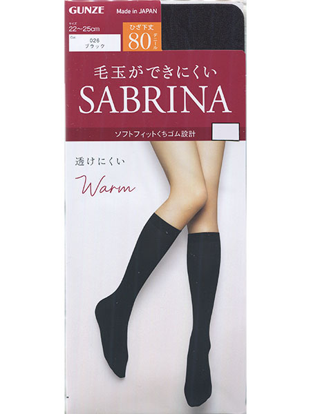 GUNZE(O[)SABRINA(Tui)Warm V[g^Cc Ђ 80fj[ SBS53̃C摜