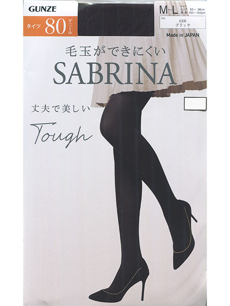 GUNZE(O[)SABRINA(Tui)wl^Cc vŔ Tough 80fj[ SBW59̃C摜