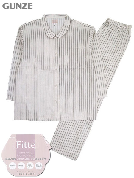 �O���[ �L���C���{ �w�l�����E���p���c�p�W���} �X�g���C�v Fitte ��100%�K�[�[�f�� �ݕt�� KL2016�̃��C���摜