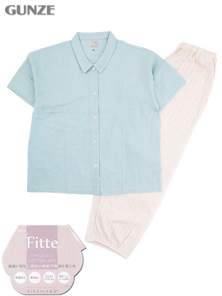 �O���[ �L���C���{ Fitte �w�l5�����E���p���c�p�W���} �K�[�[�f�� ���n�X�g���C�v ��100% KL1006�̃��C���摜