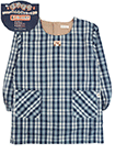 Hand Made �w�l����ߗ��t���[�X�t�����B�� �`�F�b�N�� �w�{�^�� �����Ƀ����|�C���g�̏ڍ׉�ʂ�