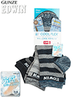 GUNZE(グンゼ)EDWIN紳士カジュアルソックス ボーダー COOL FLEX 3PACKの詳細画面へ