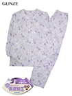 GUNZE(グンゼ)婦人長袖・長パンツパジャマ 保湿加工 スムースの詳細画面へ