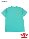 GUNZE(グンゼ)umbro(アンブロ)メンズVネックTシャツ ドライ&メッシュの詳細画面へ
