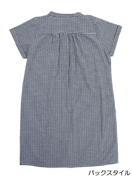 naturic �w�l����߃T�b�J�[�����s�[�X cotton100% �M���K���`�F�b�N�� 46030�̏ڍ׉摜�P