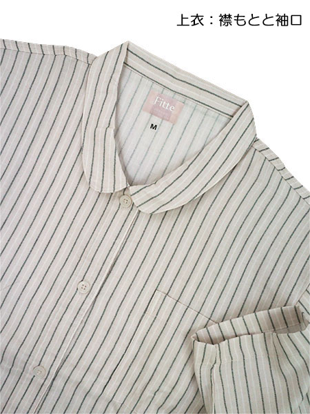 �O���[ �L���C���{ �w�l�����E���p���c�p�W���} �X�g���C�v Fitte ��100%�K�[�[�f�� �ݕt�� KL2016�̏ڍ׉摜�P