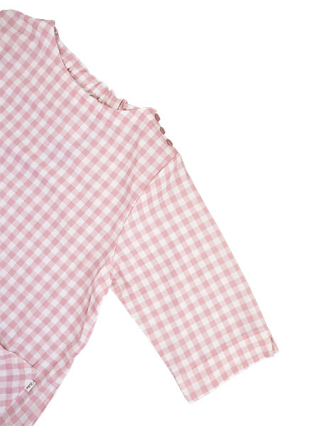 naturic �w�l�_�u���K�[�[�����s�[�X cotton100% �`�F�b�N�� 46026�̏ڍ׉摜�Q