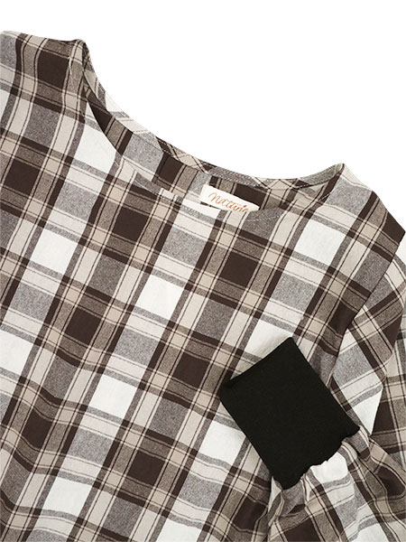 naturic �w�l�^�u���G���B�� �`�F�b�N�� cotton100% �������u ���Ԃ�^�C�v 46001�̏ڍ׉摜�Q