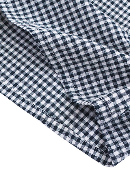 naturic �w�l����߃T�b�J�[�����s�[�X cotton100% �M���K���`�F�b�N�� 46030�̏ڍ׉摜�R