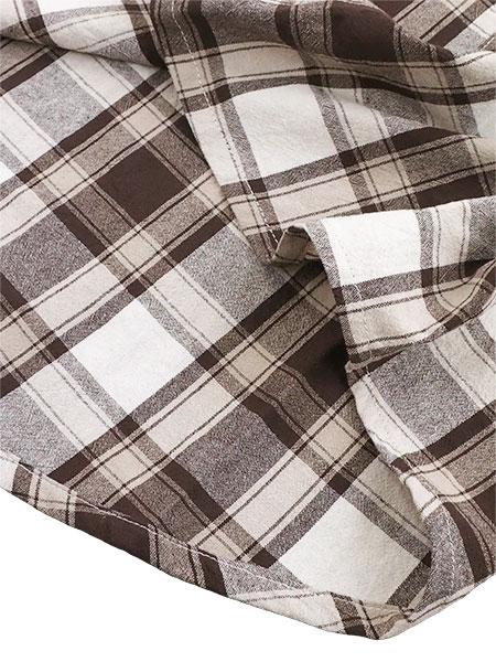 naturic �w�l�^�u���G���B�� �`�F�b�N�� cotton100% �������u ���Ԃ�^�C�v 46001�̏ڍ׉摜�R