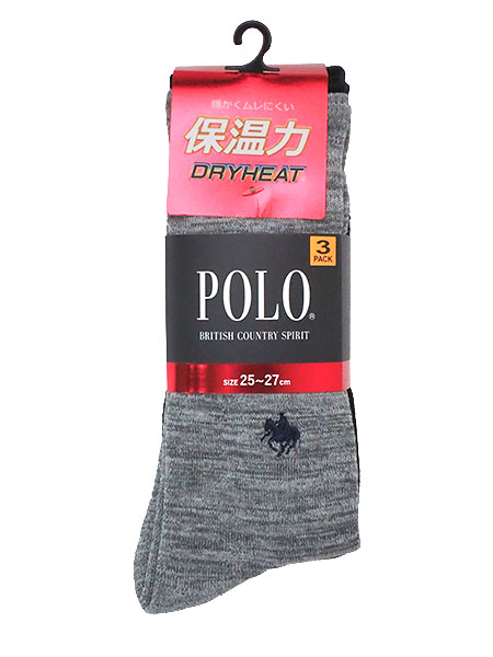 �O���[ POLO(�|��)�ۉ��� DRYHEAT �a�m�\�b�N�X �����|�C���g�h�J 3���g PL0146�̏ڍ׉摜�R