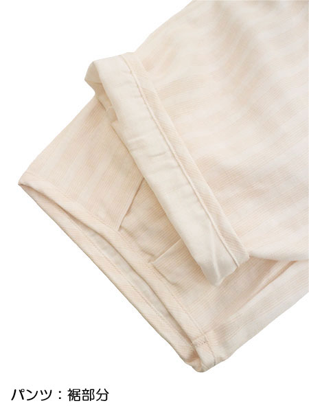 �O���[ �L���C���{ Fitte �w�l5�����E���p���c�p�W���} �K�[�[�f�� ���n�X�g���C�v ��100% KL1006�̏ڍ׉摜�R