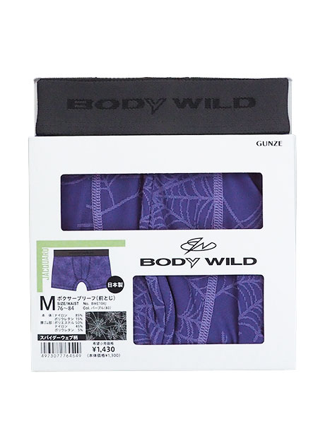 GUNZE(O[)BODYWILD am{NT[u[t(OƂ)XpC_[EFu WK[h BWE106J̏ڍ׉摜R